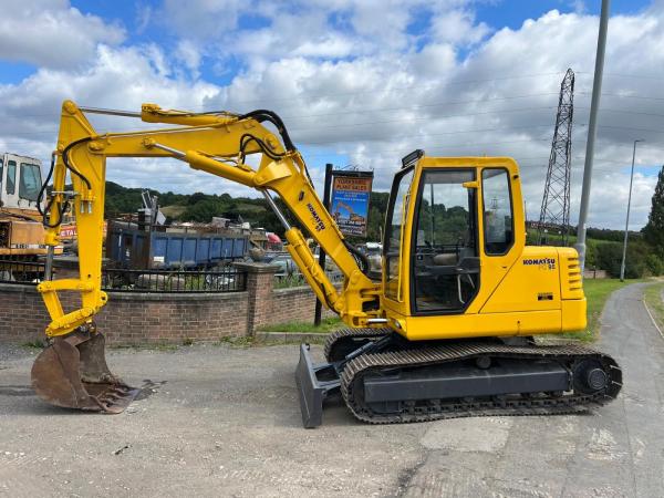 KOMATSU PC95 excavator KOMATSU PC95 excavator