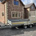 INDESPENSION TRAILER FLATBED WITH RAMP