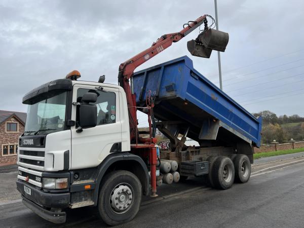 SCANIA TIPPER GRAB SCANIA TIPPER GRAB